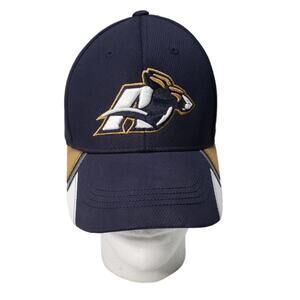NCAA Akron Zips Blue Relaxed Curved Bill Adjustable Adults Sports Hat Cap
